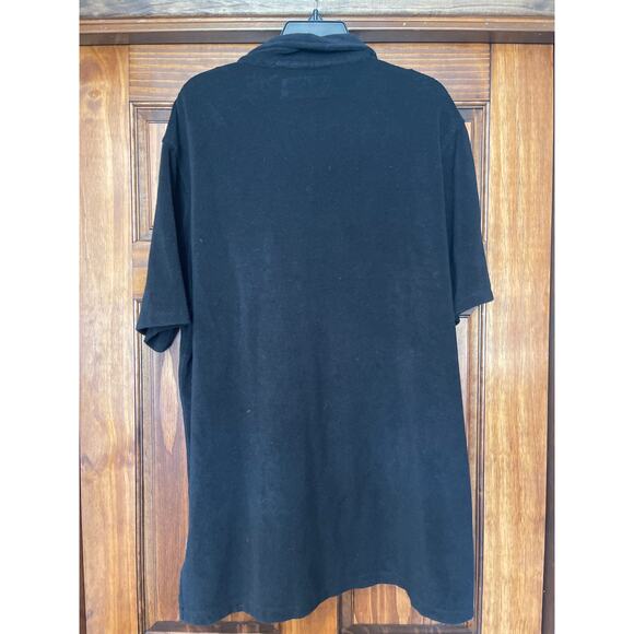 Barney Cools poolside etiquette, French terry cotton, button-down shirt, size XL - Picture 6 of 7